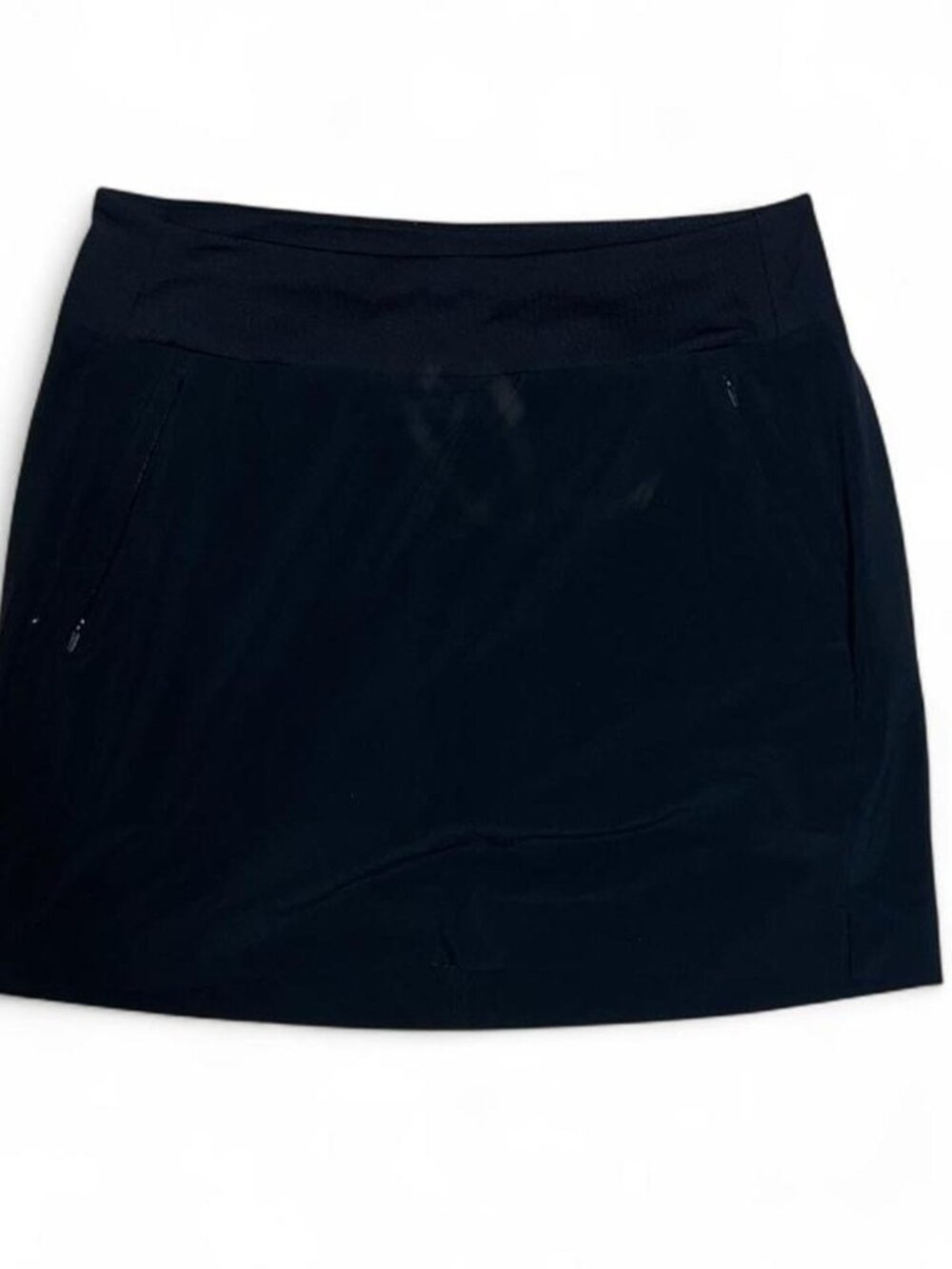 Athleta Athletic Black Skirt with Shorts